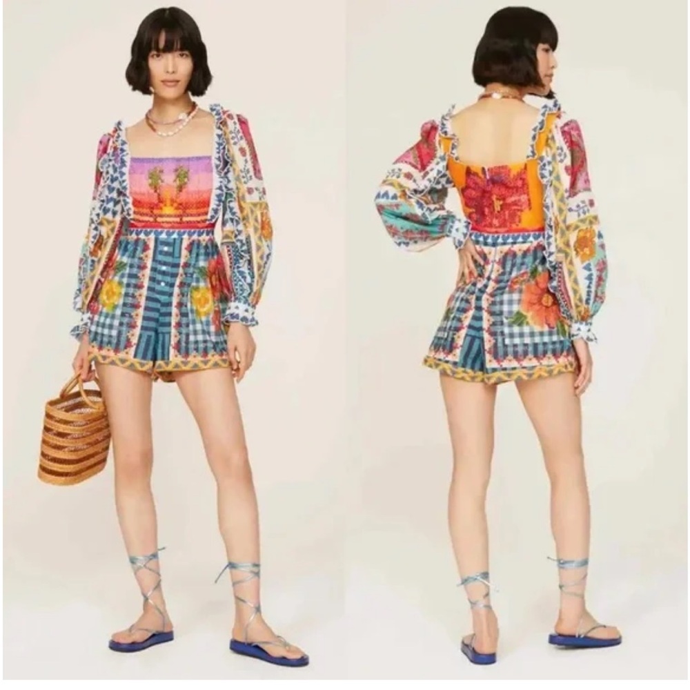 NWT Farm Rio Romper